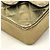 Charm per borsa Chanel in pelle dorata D'oro - vista 3