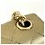 Charm per borsa Chanel in pelle dorata D'oro - vista 6