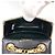 Charm per borsa Chanel in pelle dorata D'oro - vista 9