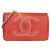 Chanel 48115 Red Chain Shoulder Wallet Rosso