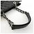 Borsa a tracolla Chanel 50995 in pelle di vitello granulata nera Nero - vista 6