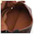 Borsa Louis Vuitton Mini Looping Marrone  - vista 3