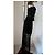 Autre Marque Coordinato Top e gonna da sera nero con ricami - vista 12