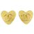 Orecchini a clip dorati Chanel D'oro