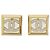 Orecchini a lobo in oro bianco Chanel ABD872 D'oro