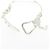 Bracciale rigido Hermès Boucles Sellier Inflexible GM Argento - vista 3