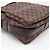 Borsa a tracolla Louis Vuitton Damier Naviglio Marrone Beige Damier ebene - vista 10