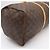 Borsa Louis Vuitton Monogram Keepall 55 Marrone Blu Beige Monogramma - vista 10