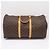 Borsa Louis Vuitton Monogram Keepall 55 Marrone Blu Beige Monogramma - vista 2