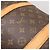 Borsa Louis Vuitton Monogram Keepall 55 Marrone Blu Beige Monogramma - vista 4