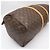 Borsa Louis Vuitton Monogram Keepall 55 Marrone Blu Beige Monogramma - vista 5