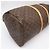 Borsa Louis Vuitton Monogram Keepall 55 Marrone Blu Beige Monogramma - vista 6