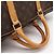 Borsa Louis Vuitton Monogram Keepall 55 Marrone Blu Beige Monogramma - vista 9