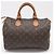 Bolso Louis Vuitton Monogram Speedy 30 Castaño Azul Beige Monograma - vista 2