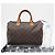Bolso Louis Vuitton Monogram Speedy 30 Castaño Azul Beige Monograma - vista 3