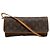 Borsa a tracolla Louis Vuitton Monogram Pochette Twin GM Marrone Beige Monogramma