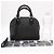 Louis Vuitton Epi Alma BB Handtasche Schwarz Beige - Ansicht 3