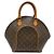 Borsa Louis Vuitton Monogram Ellipse MM Marrone Beige Monogramma