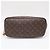 Borsa Louis Vuitton Monogram Neverfull MM Marrone Beige Monogramma - vista 7