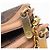 Louis Vuitton Damier Pochette Double Shoulder Bag Marrone Beige Damier ebene - vista 10