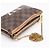 Louis Vuitton Damier Pochette Double Shoulder Bag Marrone Beige Damier ebene - vista 8