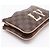 Louis Vuitton Damier Pochette Double Shoulder Bag Marrone Beige Damier ebene - vista 9