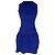 Mini abito Madison in viscosa blu Maje