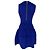 Mini abito Madison in viscosa blu Maje - vista 3