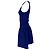 Mini abito Madison in viscosa blu Maje - vista 4