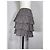 Mini falda de volantes estampada en algodón gris Zadig & Voltaire - vista 11