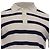 Polo a righe Balmain in cotone crema Bianco Crudo - vista 2