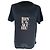 Saint Laurent Rive Gauche T-Shirt aus schwarzer Baumwolle