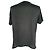 Saint Laurent Rive Gauche T-Shirt aus schwarzer Baumwolle - Ansicht 3