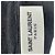 Saint Laurent Rive Gauche T-Shirt aus schwarzer Baumwolle - Ansicht 4