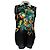 Blusa estampada Sandro en poliamida negra Negro