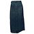 Falda maxi de denim Neer de Khaite en algodón azul - vista 3