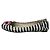 Ballerine Sophia Webster Miami Striped in pelle multicolore - vista 4