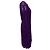 Vestido mini de encaje Zarita de Diane Von Furstenberg en Violet Rayon Púrpura - vista 2