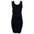 The Row Borelle Scuba Mini Kleid in Schwarz Polyamid