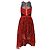 Besticktes Hi-Lo Halterkleid von Jonathan Simkhai aus rotem Polyester - Ansicht 4