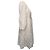 Mini abito a balze con occhielli Vilshenko in cotone bianco - vista 3