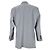 Blazer de botonadura sencilla Brunello Cucinelli en viscosa gris - vista 3