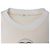 Camiseta de punto Fendi Karlito con detalles de parche en algodón blanco - vista 4