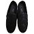 Sneakers slip on in pizzo Dolce & Gabbana in pelle nera Nero - vista 5