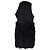 Mini abito a balze Burberry London in cotone nero - vista 6