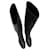 Yves Saint Laurent Bottes hautes Saint Laurent avec détails de chaîne en cuir noir Imprimé python  - vue 2