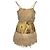 Conjunto LoveShackFancy cFeather-Trimmed en viscosa crema Blanco Crudo - vista 4
