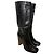 Céline Botas altas de montar Celine en piel negra Negro - vista 6