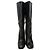 Céline Botas altas de montar Celine en piel negra Negro - vista 8