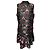 Erdem Ruffled Hem Embroidered Floral Shift Dress aus schwarzem Polyester - Ansicht 2